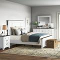 Withyditch Bedroom Set w/ Shiplap Panel King Bed, Dresser, Mirror, & Two Nightstands in Brown Laurel Foundry Modern Farmhouse® | Wayfair