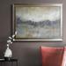 17 Stories Cool Grey Horizon I Premium Framed Canvas- Ready To Hang Canvas, Solid Wood in Blue/Brown/Gray | 27 H x 18 W x 2.5 D in | Wayfair