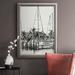 Winston Porter Neutral Tropics I - Picture Frame Print on Canvas Canvas, Solid Wood in Black/White | 27 H x 18 W x 2.5 D in | Wayfair