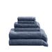 Ebern Designs Cotton Dobby Slub 6 Piece Towel Set Terry Cloth/100% Cotton in Gray/Blue/Black | 30 W in | Wayfair D754AA9F298E4CD1AA14D5102E6E80B1