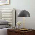 Ideal Metal Table Lamp by Modway Metal in Gray | 18 H x 12 W x 12 D in | Wayfair EEI-5629-GRY-SBR