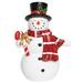 The Holiday Aisle® Christmas Vintage Snowman Figurine Resin | 5.75 H x 4.25 W x 2.75 D in | Wayfair 0975A19241464509915AB43CE04999C2