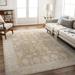 Brown/Gray 48 x 31 x 0.28 in Area Rug - Langley Street® Don Oriental Machine Woven Polyester Area Rug in Polyester | 48 H x 31 W x 0.28 D in | Wayfair
