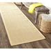 White 216 x 30 x 0.37 in Area Rug - Rosecliff Heights Suzman Machine Braided Jute Area Rug in Maize/Wheat Jute & Sisal | Wayfair