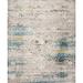 Blue 144 x 108 x 0.25 in Area Rug - Williston Forge Ariston Abstract Machine Woven Area Rug in Gray/ | 144 H x 108 W x 0.25 D in | Wayfair