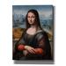 Vault W Artwork Mona Lisa Prado by Leonardo Da Vinci - Wrapped Canvas Print Metal in Brown | 54 H x 40 W x 1.5 D in | Wayfair