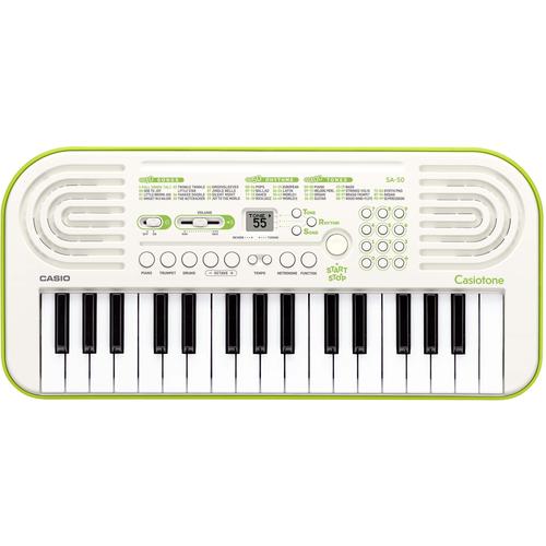 "Keyboard CASIO ""Mini-Keyboard SA-50"" Keyboards grün Keyboards Orgeln"