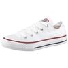Sneaker CONVERSE "Chuck Taylor All Star Ox", Gr. 33, weiß, Textil, retro, Schuhe Skaterschuh Canvassneaker Sneaker low, für Kinder