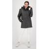 Regenjacke DEPROC ACTIVE "Friesennerz ELLESMERE WOMEN", Damen, Gr. 48 (XL), blau (navy), Obermaterial: 100% Polyurethan;Futter: 100% Polyester, casual, figurumspielend, Langarm gerader Abschluss mit Druckknopf, Jacken, auch in Großen Größen erhältlich
