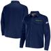 Men's NFL x Darius Rucker Collection by Fanatics College Navy Seattle Seahawks Canvas Button-Up Shirt Jacket
