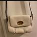 Michael Kors Bags | Michael Kors Mk Crossbody Bag | Color: Gold/White | Size: Os