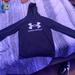 Under Armour Shirts & Tops | Black And White Boys Under Armour Sweatshirt Size Xl | Color: Black/White | Size: Xlb