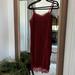 Free People Dresses | Free People Pleated Nightgown/ Slip Dress | Color: Red | Size: 2