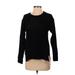 Charlotte Russe Pullover Sweater: Black Print Tops - Women's Size X-Small