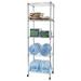 Rebrilliant Basso 70.87" H x 23.62" W x 17.72" D Shelving Unit Steel in Gray | 70.87 H x 23.62 W x 17.72 D in | Wayfair