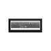 Latitude Run® New York - Lower Manhattan, Liberty & Ellis Islands (Black & White) Panoramic Print Paper in Black/White | 18 H x 44 W in | Wayfair