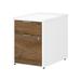 The Twillery Co.® Ringold 16" Wide 2 -Drawer File Cabinet Wood in Gray/White | 29.65 H x 15.91 W x 23.66 D in | Wayfair