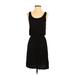 H&M Casual Dress - DropWaist: Black Solid Dresses - Women's Size Small