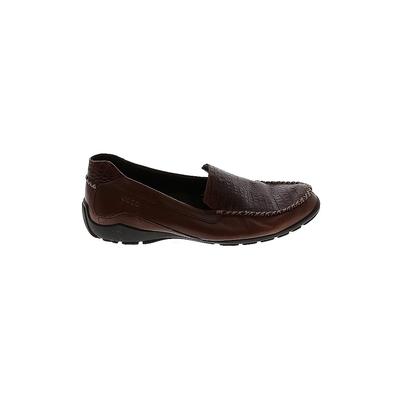 Ecco Flats: Brown Shoes - Women's Size 37