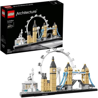 Konstruktionsspielsteine LEGO "London (21034), LEGO Architecture" Spielbausteine bunt Kinder Ab 12-15 Jahren