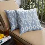 Humble + Haute Outdura Folklore Indoor/Outdoor Knife Edge Square Pillows (Set of 2)