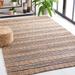 SAFAVIEH Handmade Natural Fiber Marharita Geometric Seagrass Rug