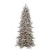 Puleo International 6.5 ft. Pre-lit Slim Royal Majestic Douglas Fir Downswept Artificial Christmas Tree