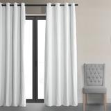 Exclusive Fabrics Signature Grommet Velvet Blackout Curtain (1 Panel)