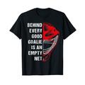 Hockey Goalie Maske Fan Trainer Outfit Für Eishockey Tormann T-Shirt