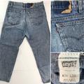 Levi's Jeans | Levis 550 Acid Wash Vtg Denim Taper Jeans 32 X 30 True Fit Mens Usa Zipper 1980s | Color: Blue | Size: 32