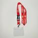 Adidas Accessories | Adidas Red Lanyard & Vaccine Card Holder | Color: Red/White | Size: Os