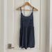 Brandy Melville Dresses | Brandy Melville Herika Striped Navy Tank Dress | Color: Blue/White | Size: S