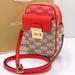 Michael Kors Bags | Michael Kors Sloan Editor Small Ns Top Zip Flap Packet Xbody Grapefruit Multi | Color: Brown/Red | Size: Small 7”H X 4.5”W X 2” D