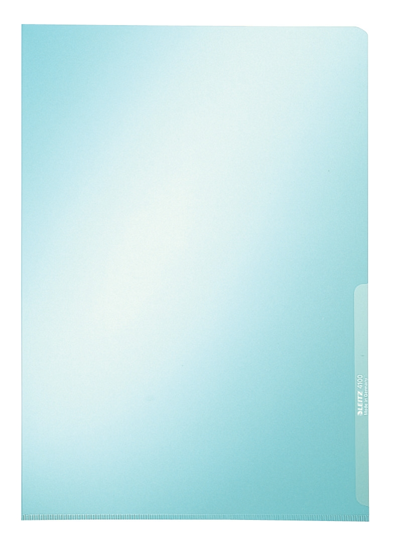 Sichthülle Premium, A4, PVC, dokumentenecht, blau LEITZ 10 Stück Image