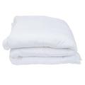 Pashmina 800 Thread Count Egyptian Cotton 4 Piece Bedding Set - Soft, Breathable,1 Duvet Cover - 25cm Deep Pocket 1 Fitted Sheet - 2 Pillow Cases - (White,Single size)