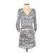 H&M Casual Dress: Blue Dresses - Women's Size 4