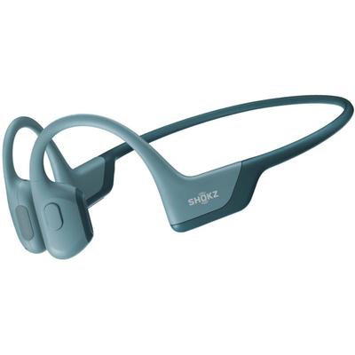 Shokz Openrun Pro Premium Bone Conduction Open-Ear Sport Headphones Blue S810-ST-BL-US