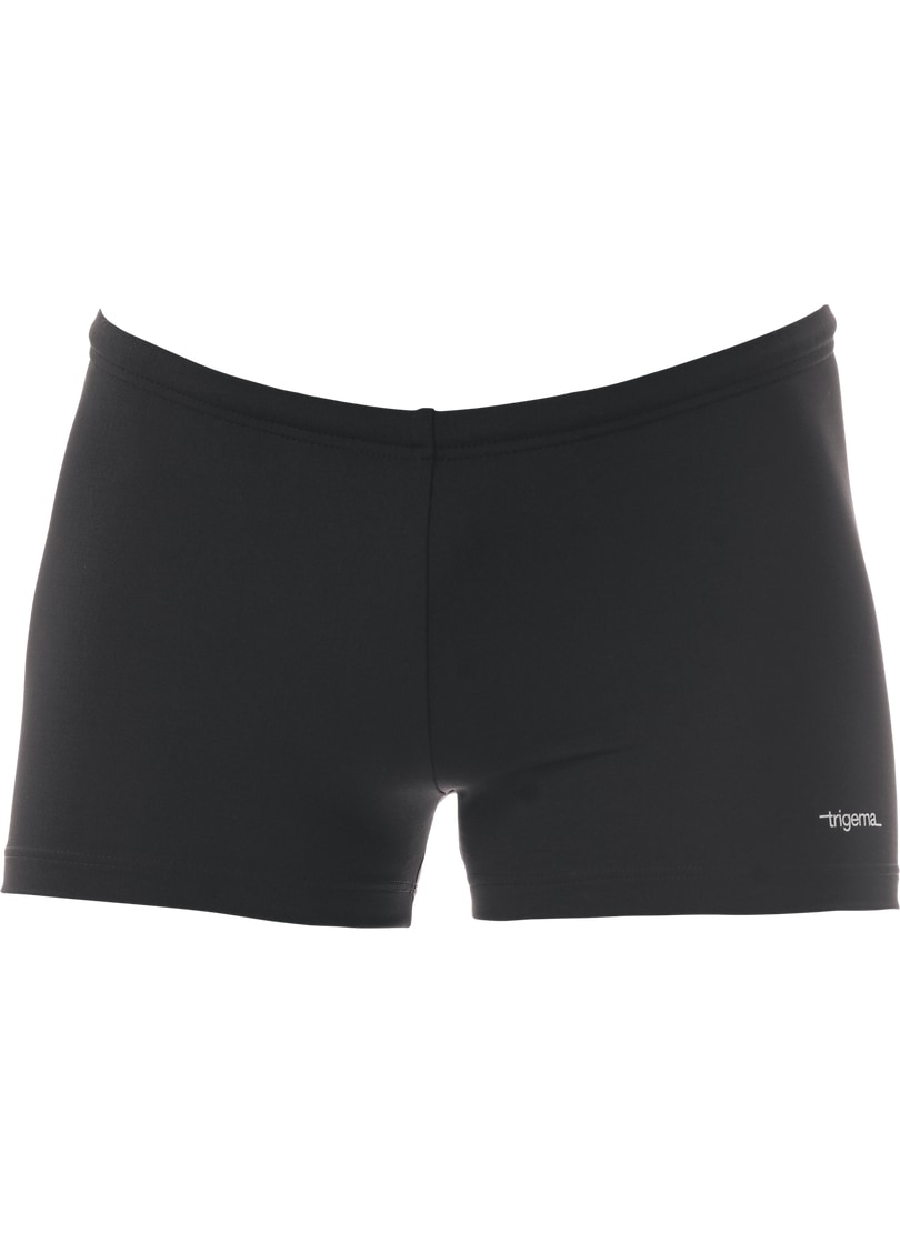 Badehose TRIGEMA "TRIGEMA Badepants", Herren, Gr. L, US-Größen, schwarz, Polyester, Badehosen Image