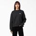 Dickies Women's Summerdale Sweatshirt - Black Size XS (FWR04)