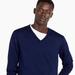 J. Crew Sweaters | J. Crew V-Neck Cashmere Men's Sweater Charcoal Xl | Color: Gray | Size: Xl