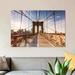 East Urban Home Brooklyn Bridge At Sunset, New York City, New York, USA by Matteo Colombo - Gallery-Wrapped Canvas Giclee Print Canvas | Wayfair