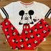 Disney Intimates & Sleepwear | Brand New With Tags Womens Mickey Mouse Pajamas Pjs Sleepwear Xl Red Disney | Color: Red/White | Size: Xl
