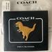 Coach Art | Coach Rexy Sticker Nwt | Color: Gold | Size: Os