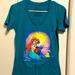 Disney Tops | A Disney Store Exclusive Little Mermaid T-Shirt | Color: Blue | Size: S