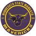 Purple Minnesota State Mavericks 20'' x Indoor/Outdoor Circle Sign