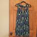 American Eagle Outfitters Dresses | American Eagle Outfitters Women's Size 12 Sleeveless Open Back Dress | Color: Blue/Green | Size: 12