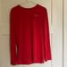 Nike Tops | Nike Dri Fit Long Sleeve | Color: Red | Size: L