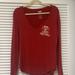American Eagle Outfitters Tops | Nebraska Cornhusker Football Long Sleeve | Color: Red | Size: S
