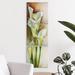 Winston Porter Calla Lily - Wrapped Canvas Photograph Canvas in Green/White | 12 H x 12 W x 1.5 D in | Wayfair B5D06694B49740199B74EF0D22BC4230