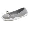 Sneaker Ballerinas LASCANA, Damen, Gr. 39, grau, Obermaterial: 100% Textilmaterial. Decksohle: 100% Textilmaterial. Laufsohle: 100% Synthetik, unifarben, sportlich, Schuhe, Slipper, Halbschuh, ultraleicht zum Reinschlüpfen VEGAN